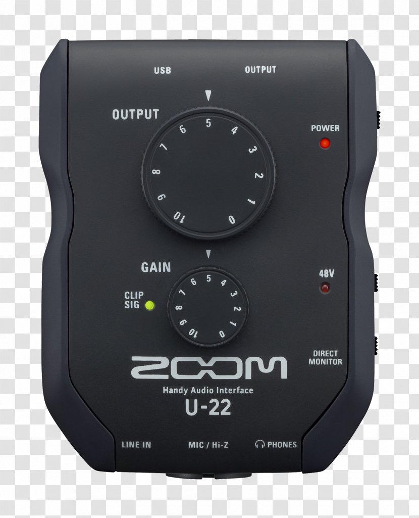 Microphone Zoom U-22 Audio Corporation Sound Recording And Reproduction - Heart Transparent PNG