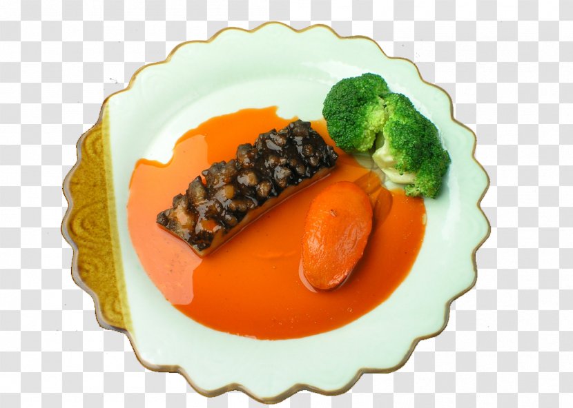 Sea Cucumber As Food Vegetarian Cuisine Abalone - Jin And Bao Buckle Plum Senate Transparent PNG