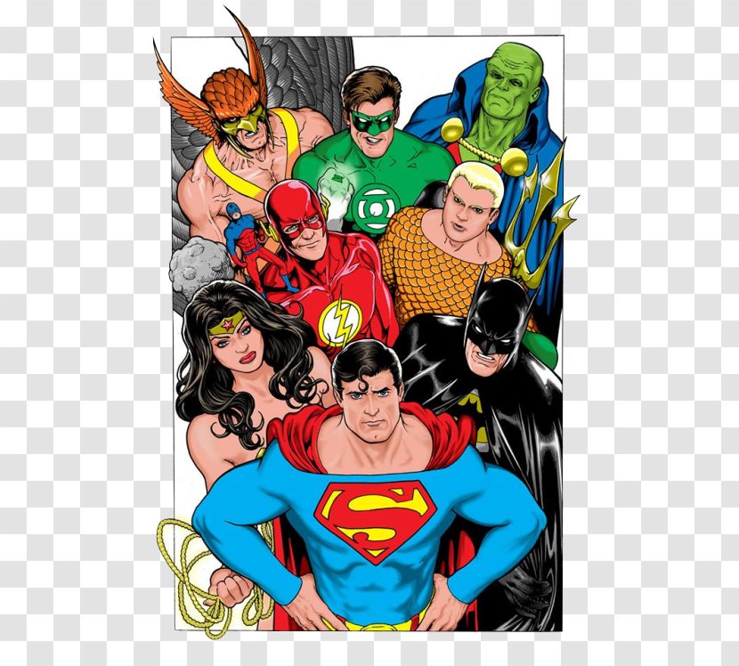 Superman Comics Justice League Batman Comic Book - International - Hawkman Katar Hol Transparent PNG