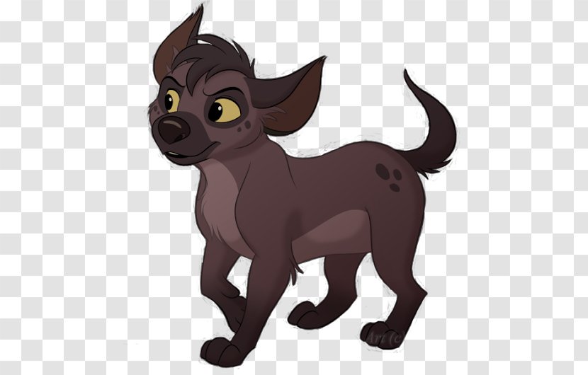 Whiskers Ed The Hyena Puppy Lion - Elephant Transparent PNG