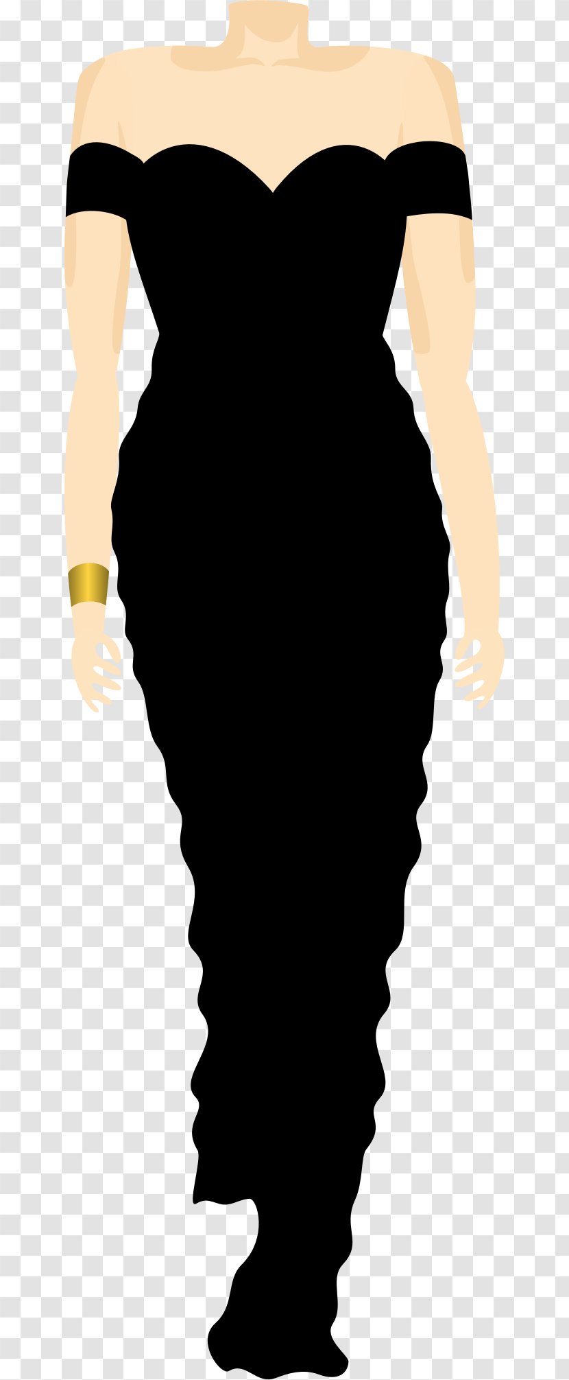 Dress Clothing Drawing - Joint - Body Transparent PNG