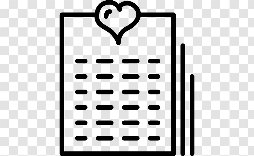 Heart Valentine's Day Romance Cupid Love - Linear Calendar Transparent PNG