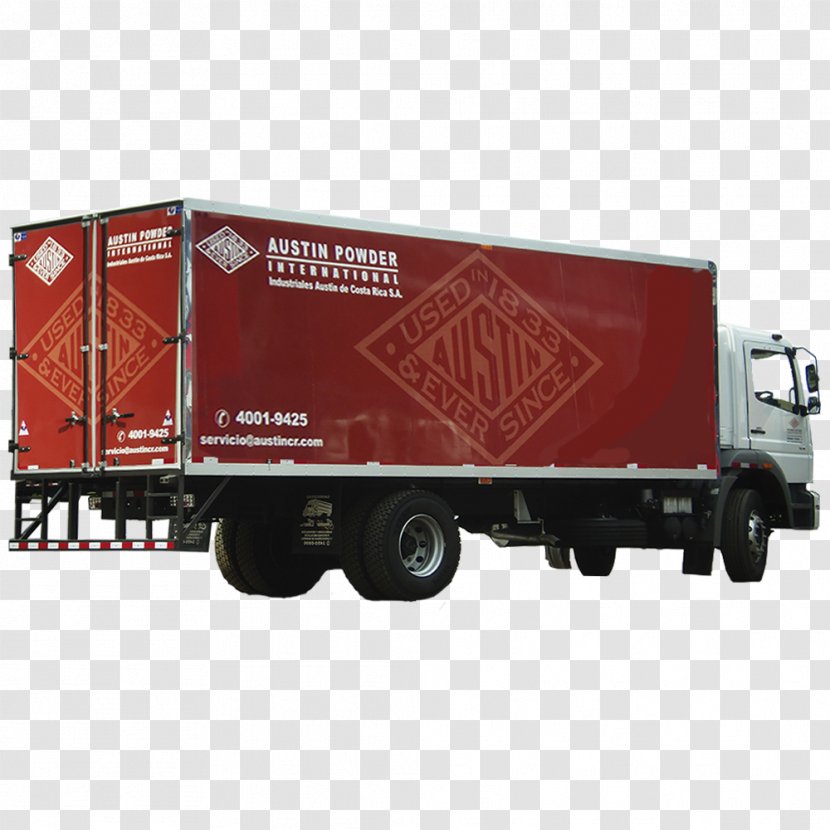 Van Cargo Semi-trailer Truck - Car Body Style Transparent PNG