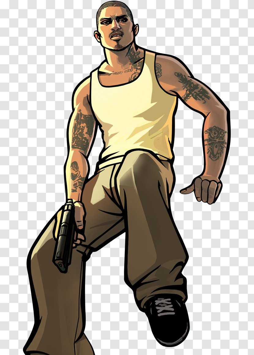 Grand Theft Auto: San Andreas Auto V Xbox 360 Carl Johnson Video Game - Playstation 3 - 4 Transparent PNG