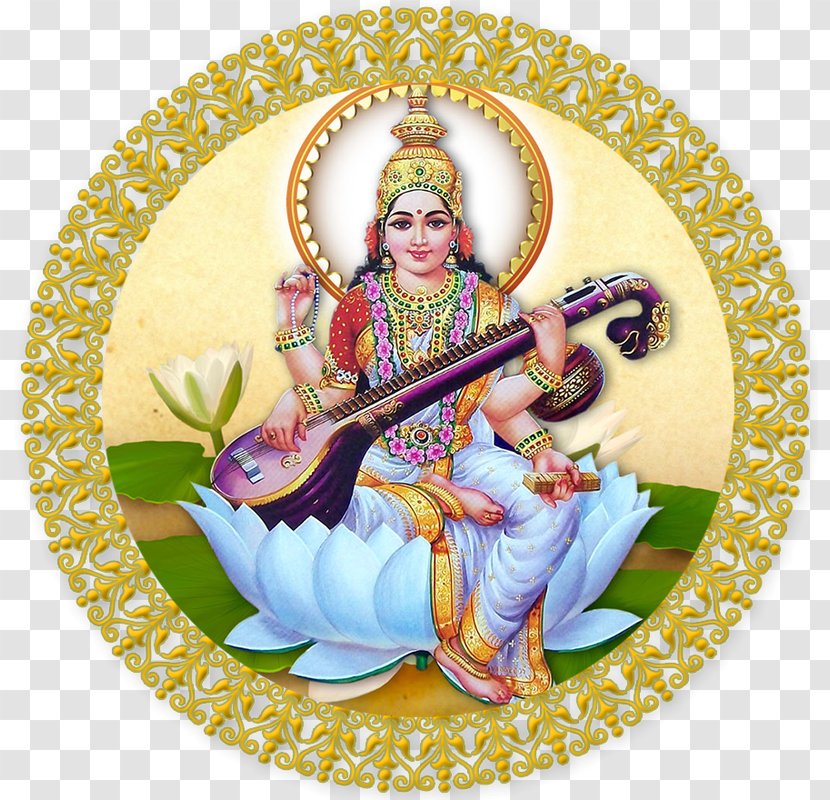 Shiva Wordzz Saraswati Durga - Devi - Transparent Images Transparent PNG