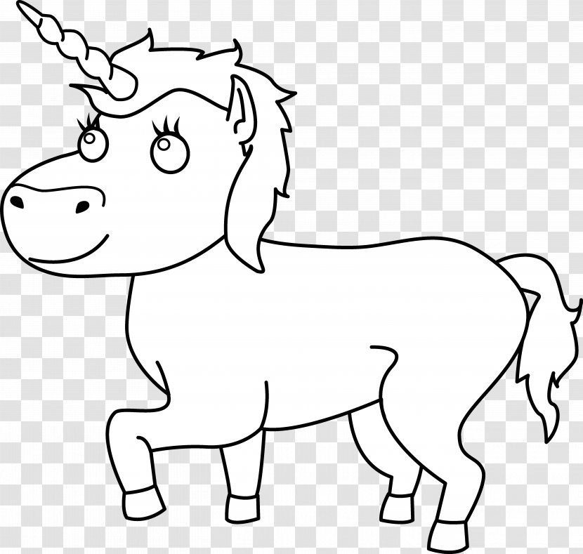 Unicorn Drawing Clip Art - Wildlife - Horn Transparent PNG