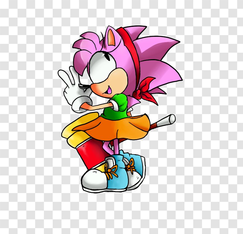 Sonic The Hedgehog 2 Amy Rose Sega Fan Art Transparent PNG