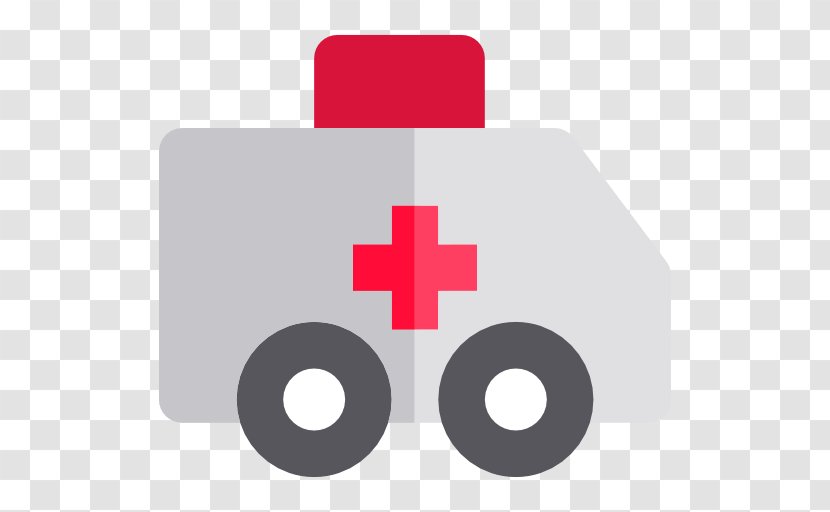 Transport Icon - Red - Ambulance Transparent PNG