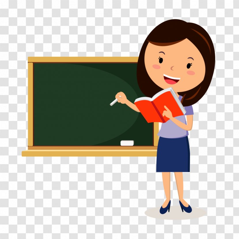 Teacher Cartoon Drawing - School Transparent PNG