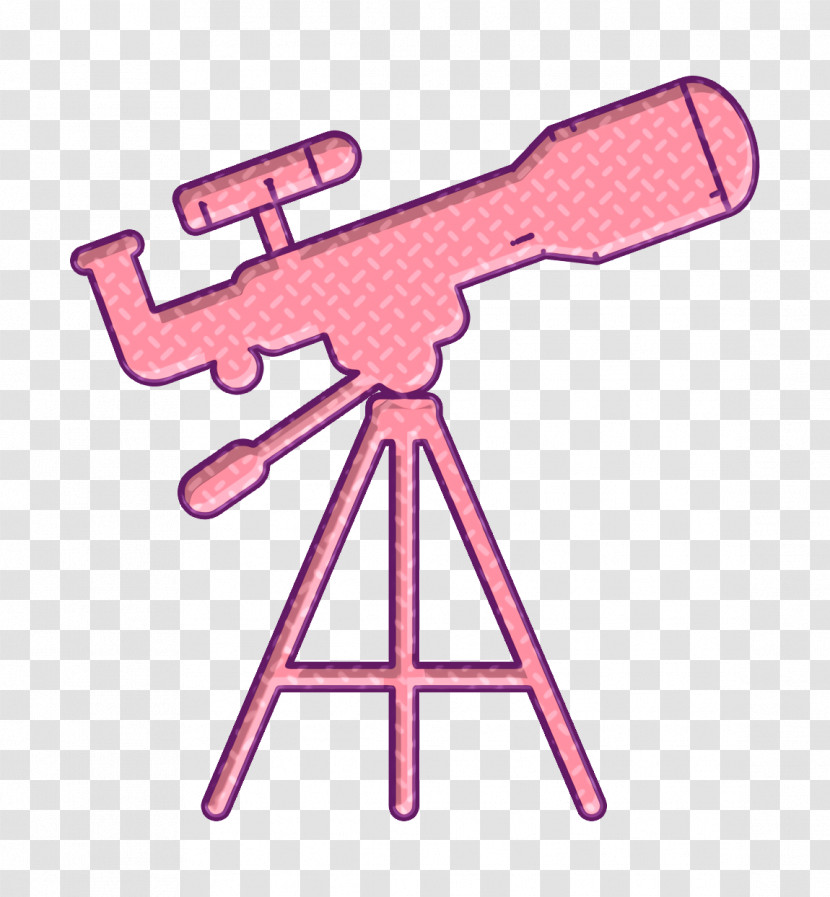 Telescope Icon Space Icon Transparent PNG