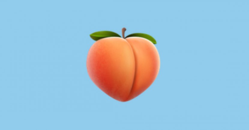 Emojipedia Peach Food Fruit - Facial Transparent PNG