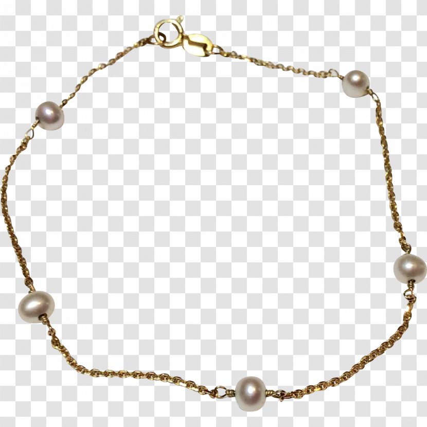 Pearl Necklace Bracelet Bead Body Jewellery - Gemstone Transparent PNG