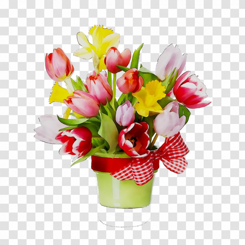 Tulip Flower Bouquet Floral Design Spring - Flowerpot - Fotolia Transparent PNG