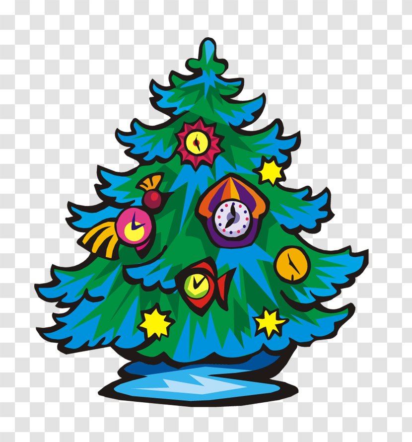 Christmas Tree Drawing Spruce Ornament Clip Art Transparent PNG