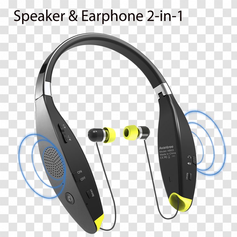 Headphones Microphone Headset Wireless Speaker Apple Earbuds - Bluetooth Transparent PNG