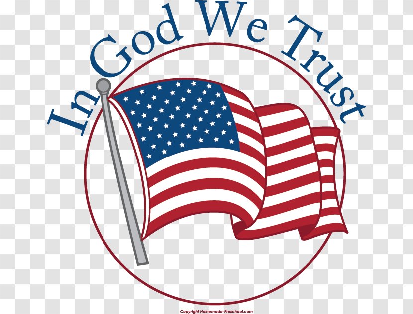 Flag Of The United States Clip Art - Point - Trusting God Cliparts Transparent PNG