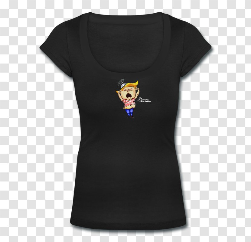 Long-sleeved T-shirt Hoodie - Longsleeved Tshirt - Black Vi Show Pictures Download Transparent PNG