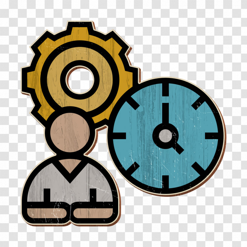 Scrum Process Icon Task Icon Time Icon Transparent PNG