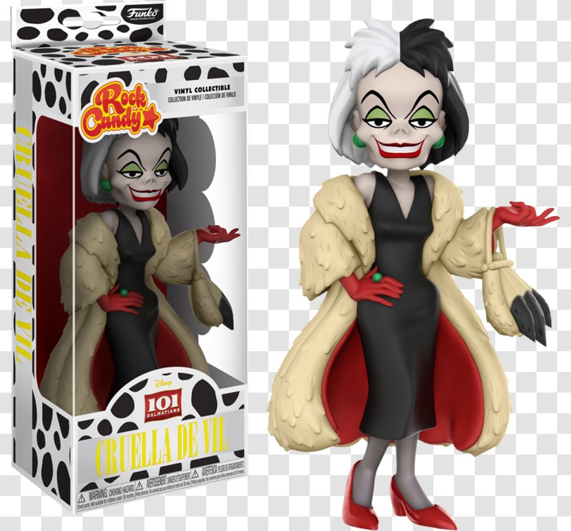 Cruella De Vil Maleficent Funko Collectable Designer Toy - 101 Dalmatians - Dalmations Transparent PNG