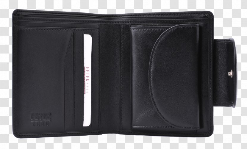 Wallet Leather - Black Transparent PNG