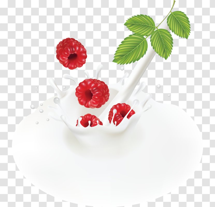 Cranberry Juice Frutti Di Bosco Blueberry Milk - Food - Raspberry And Transparent PNG