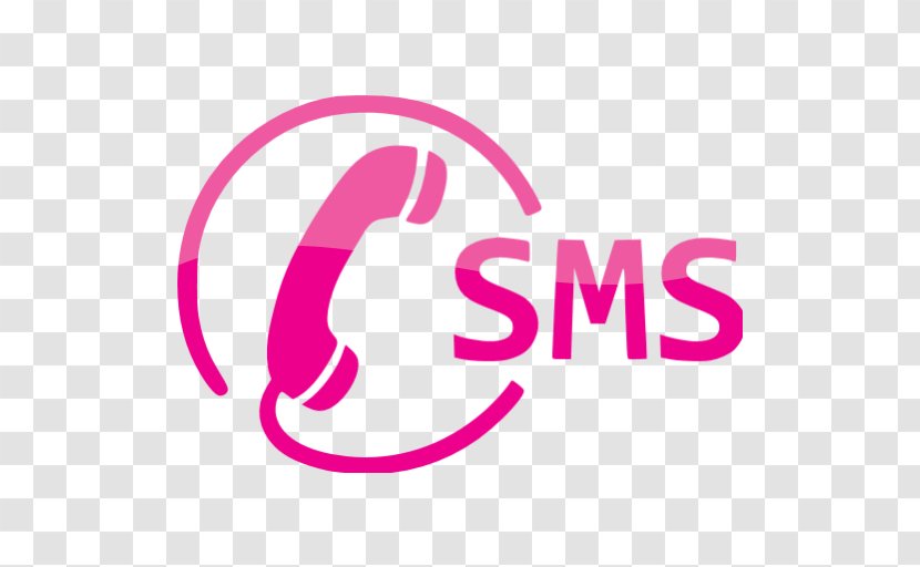 Logo Brand Telephone Pink M Font - Line Transparent PNG