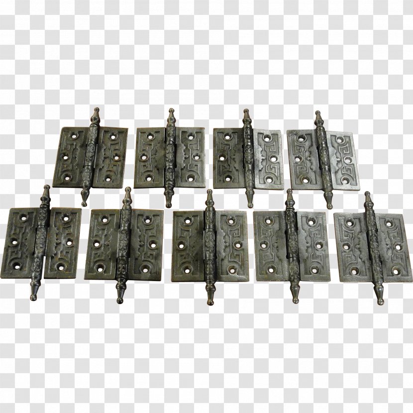 Hinge Cast Iron Door Pin Metal - Hardware Accessory Transparent PNG