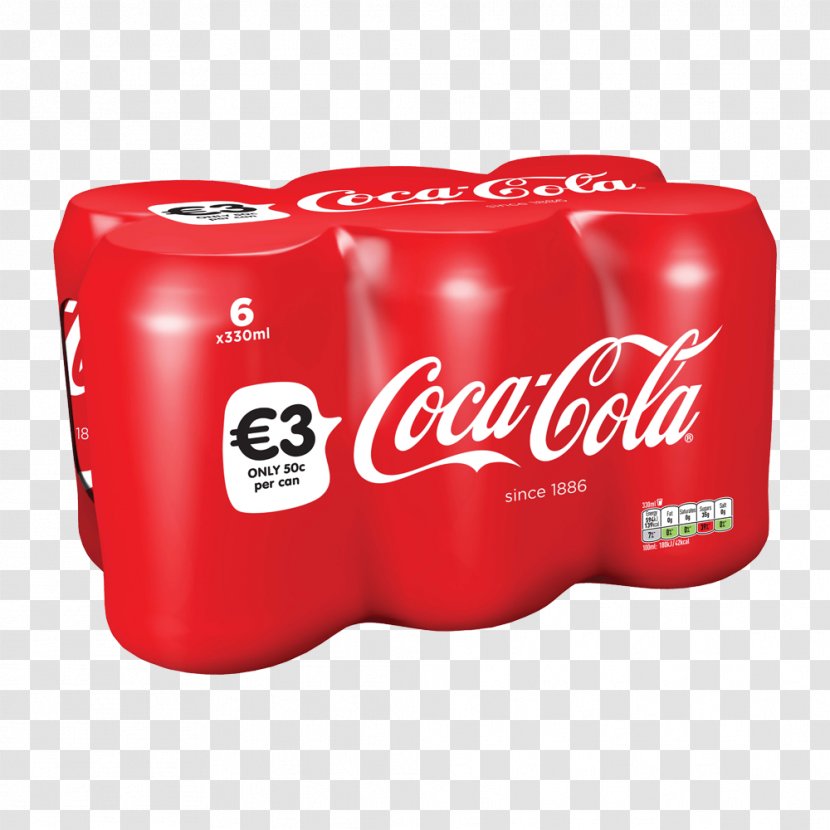Coca-Cola Diet Coke Fizzy Drinks Fanta - Cans Transparent PNG