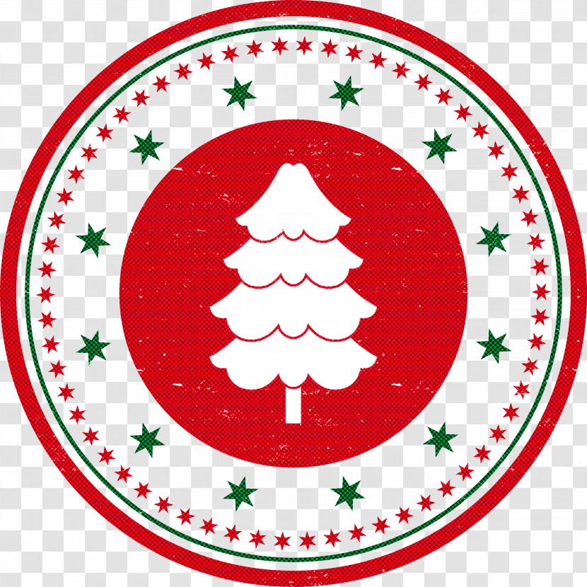 Christmas Stamp Transparent PNG