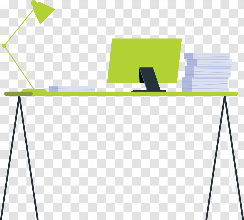 Furniture Green Line Angle Diagram Transparent PNG