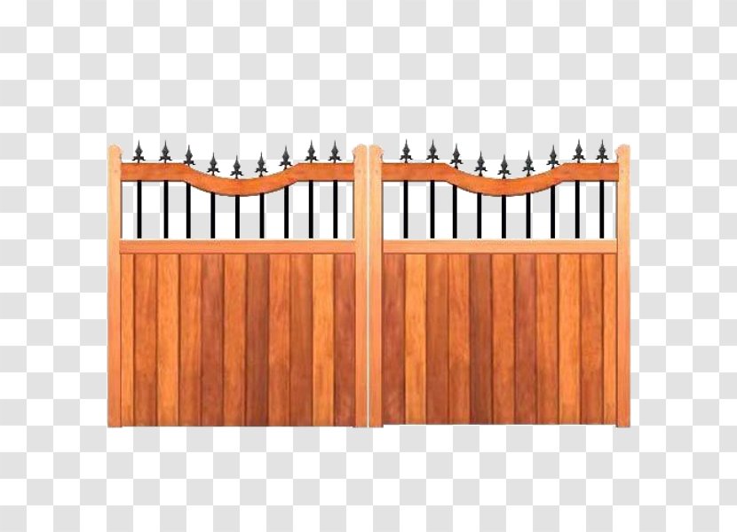 Fence Pickets Gate Driveway Western Redcedar - Outdoor Structure - Gates Transparent PNG