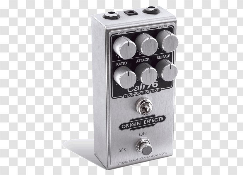 Guitar Amplifier Effects Processors & Pedals Dynamic Range Compression Electric Bass - Hardware Transparent PNG