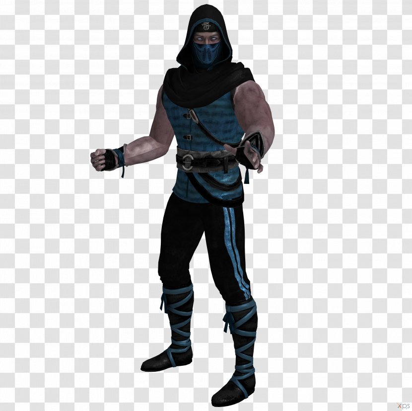 Mortal Kombat X Sub-Zero Ultimate 3 Kombat: Shaolin Monks - Figurine Transparent PNG