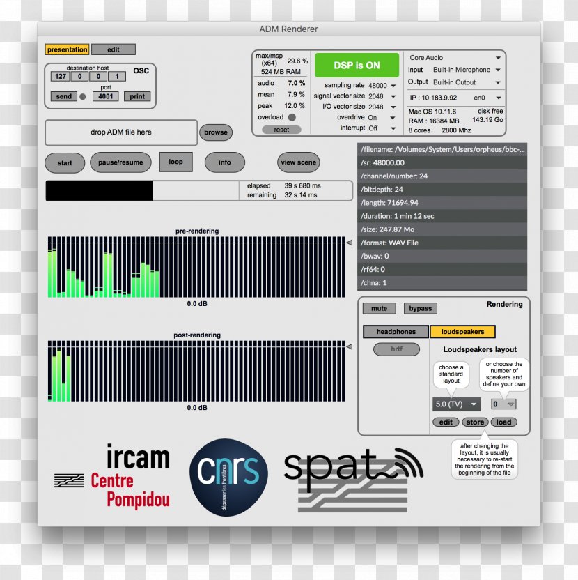IRCAM Electronic Musical Instruments Rendering - Flower Transparent PNG