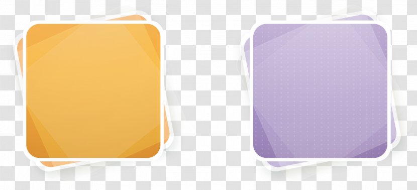 Purple Rectangle - Flat Button Transparent PNG
