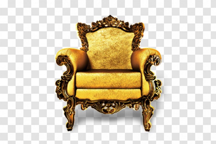Europe Chair Throne Seat - Nobility Transparent PNG