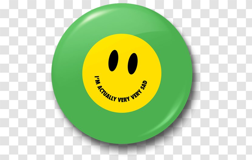 Smiley Sticker Sadness - Green Transparent PNG