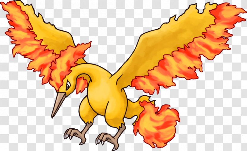 Pokémon Red And Blue GO Pikachu Moltres - Dragon - Pokemon Go Transparent PNG