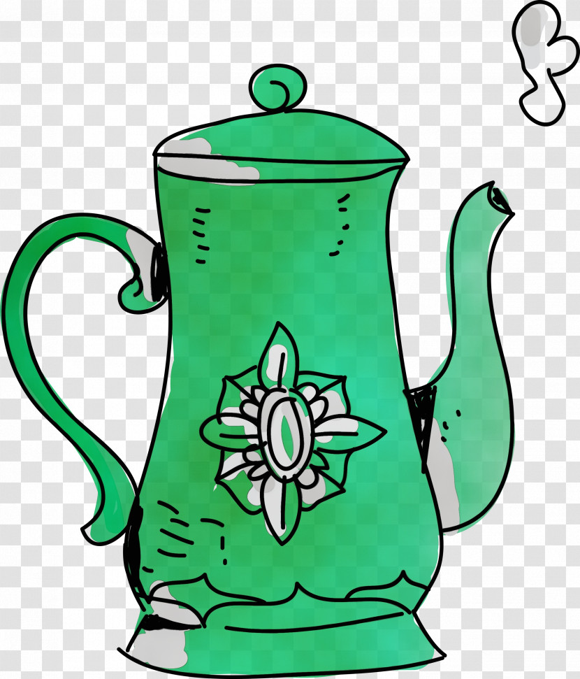 Kettle Mug Teapot Tennessee Green Transparent PNG