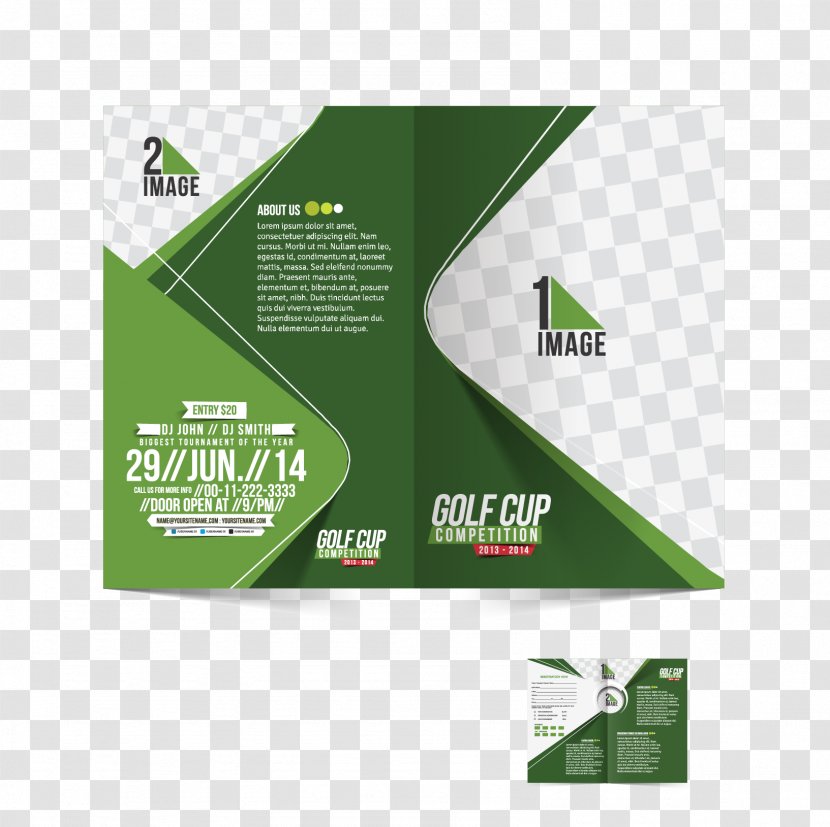 Brochure Golf Illustration - Sport Transparent PNG