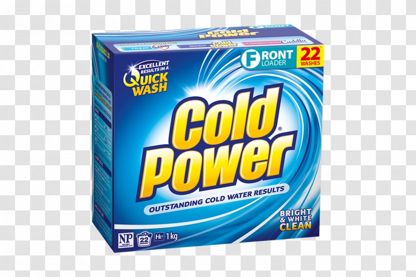 Laundry Detergent Cold Power Washing - Brand - Supply Transparent PNG