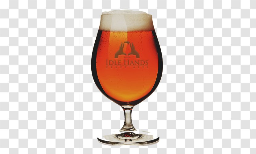 Beer Idle Hands Craft Ales Crisp Pint Glass - Us Transparent PNG