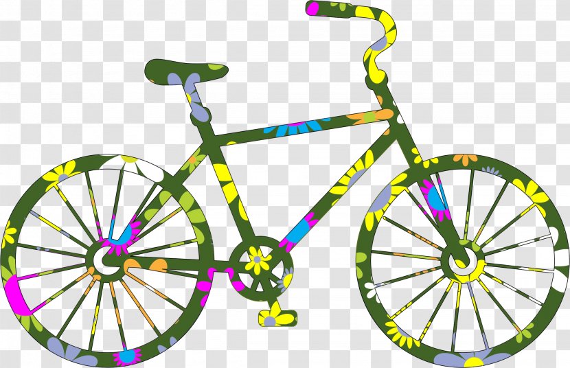 Bicycle Art Bike Cycling Clip - Yellow - Helmets Transparent PNG
