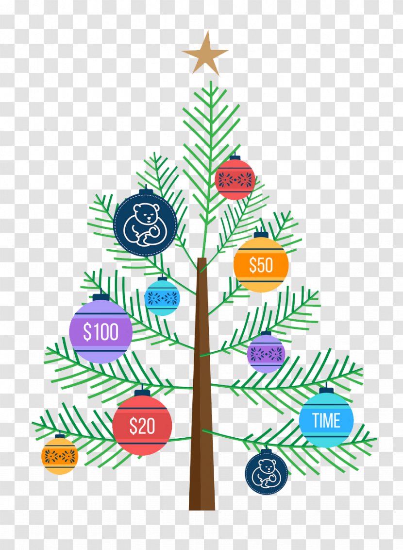 Christmas Tree Clip Art Image Free Content - Holiday Transparent PNG