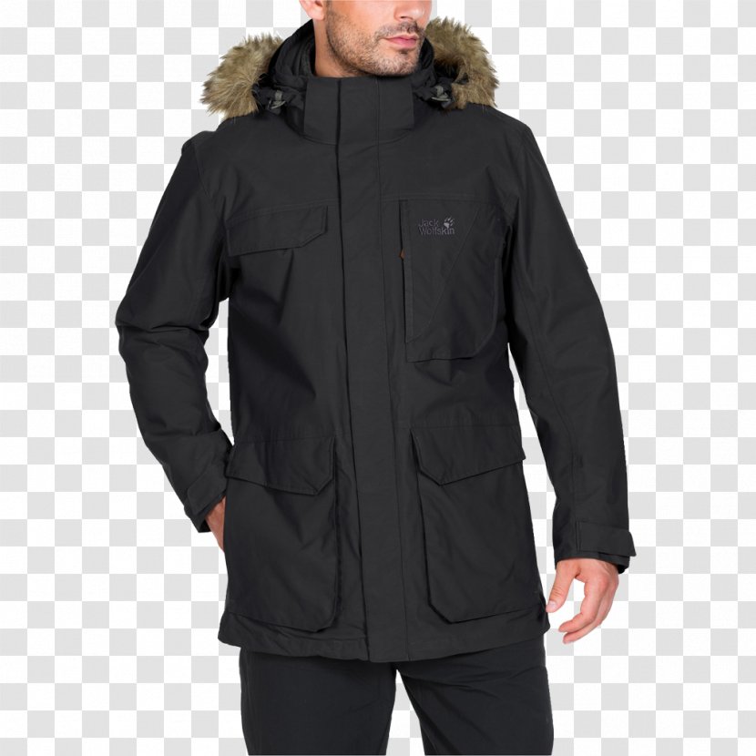 Jacket Overcoat Clothing Fashion - Hood Transparent PNG