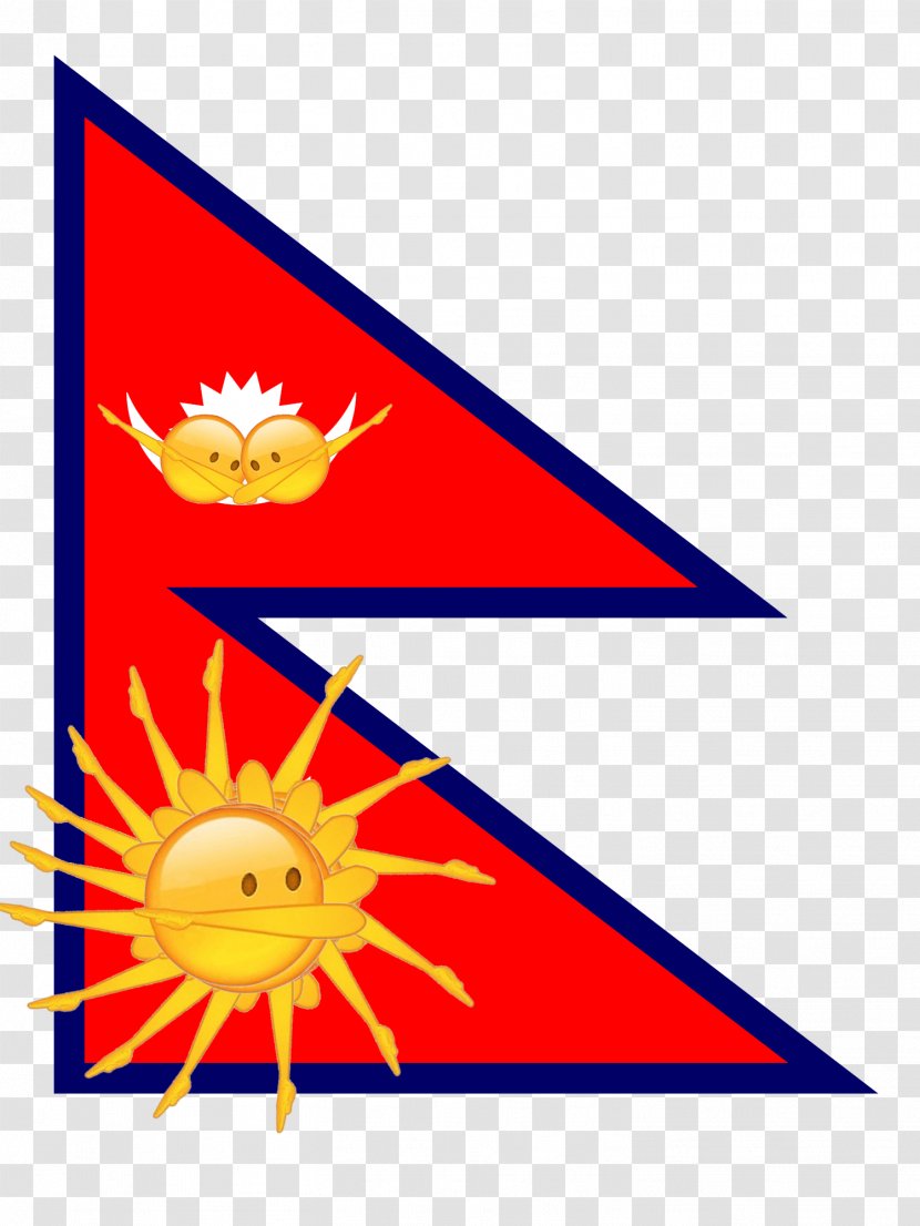 Largest Human Flag Of Nepal Nepali Language - Consonant Transparent PNG