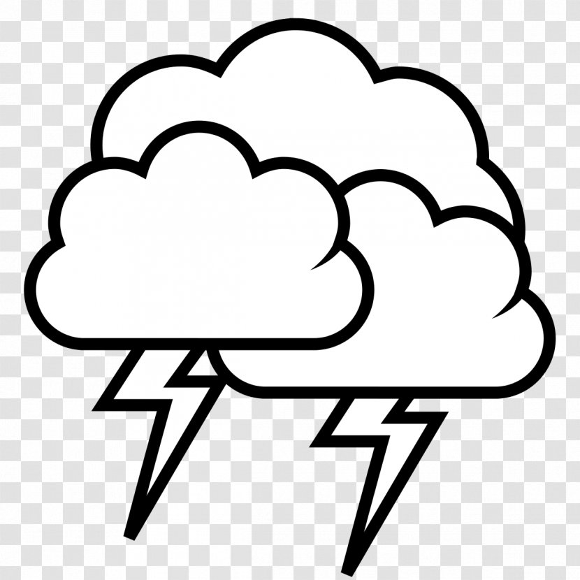 Storm Cloud Clip Art - Frame - Rainstorm Cliparts Transparent PNG