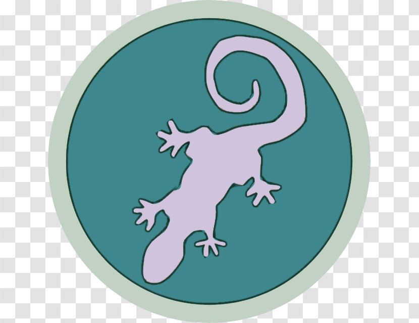 Green Aqua Cartoon Turquoise Gecko - Lizard Plate Transparent PNG