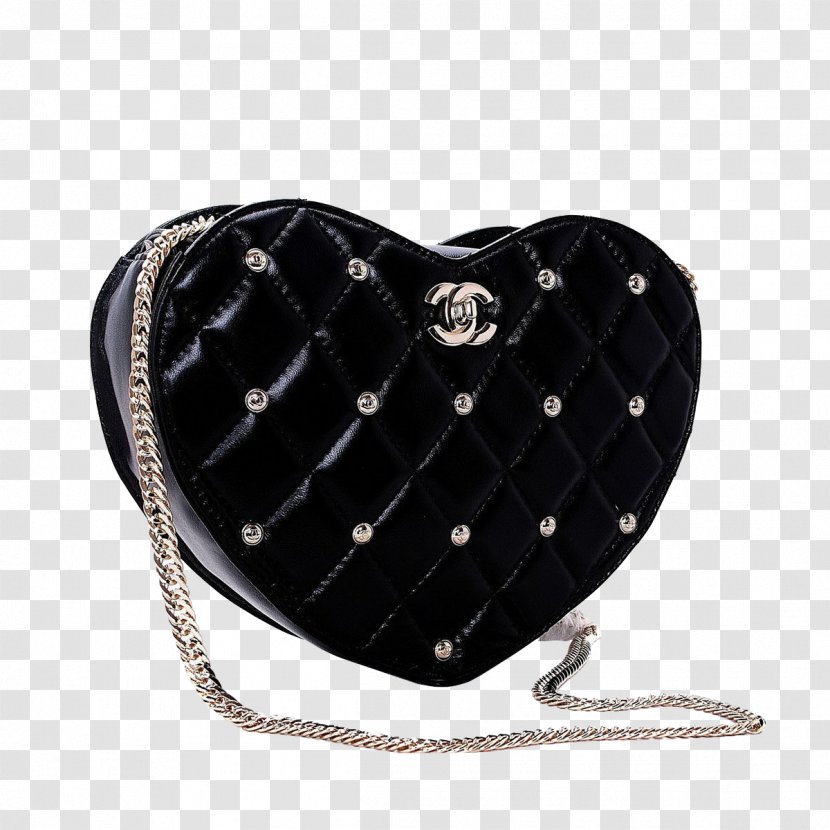 Chanel Handbag Gucci Prada - Designer - CHANEL Female Models Peach Heart Bag Transparent PNG