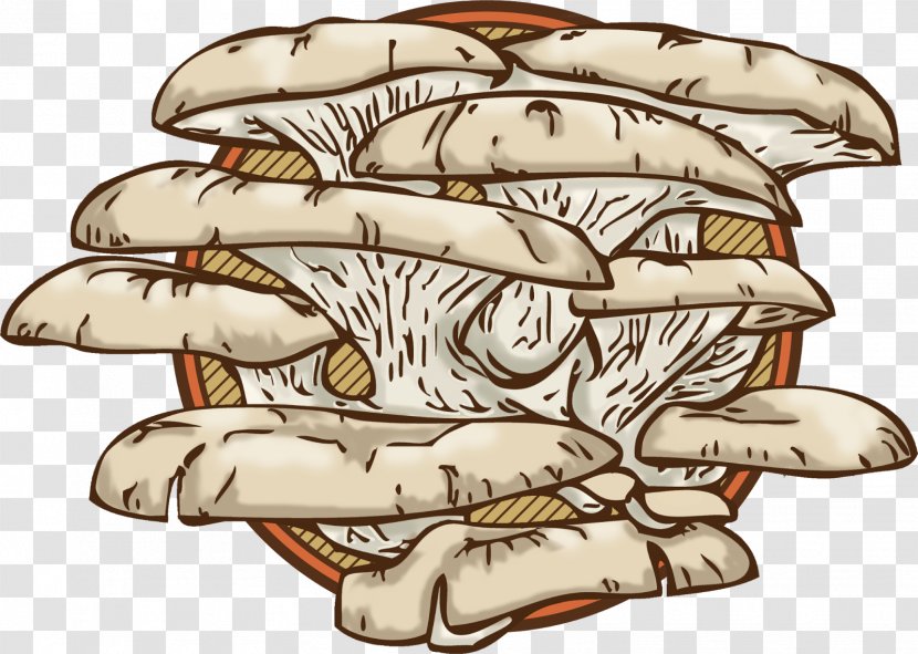 Oyster Edible Mushroom Logo - Recipe - Delicious Mushrooms Transparent PNG